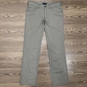 511 Tactical Pants Womens 12 Long Beige Ripstop Straight Leg Workwear‎ Military